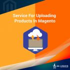 Service For Uploading Products In Magento