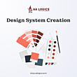 Design system creation services, UI UX style guide development, and brand asset library by AA Logics