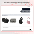 search via voice and get product recommendations in any language