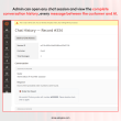 admin can view chat details