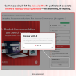 ask ai button on product page 