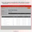 Customer AI Chat History