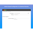 Admin Configuration