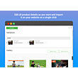 Edit and Import Product