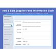 Supplier Feed