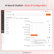 admin configuration for ai chatbot