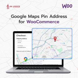 Google Map Pin Address For Woocommerce