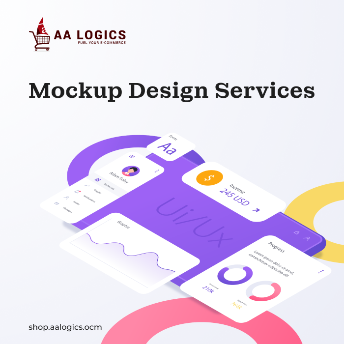 Website wire framing and mockups